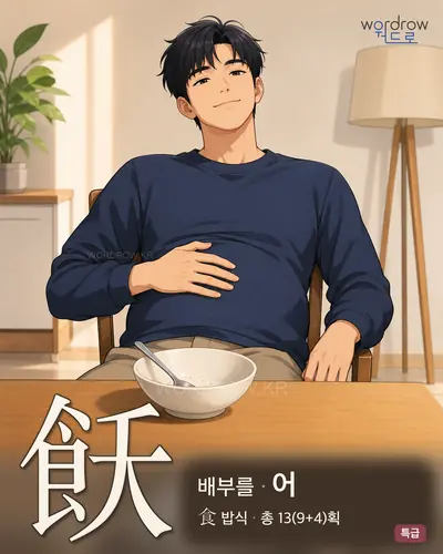飫 (배부를 어) 썸네일
