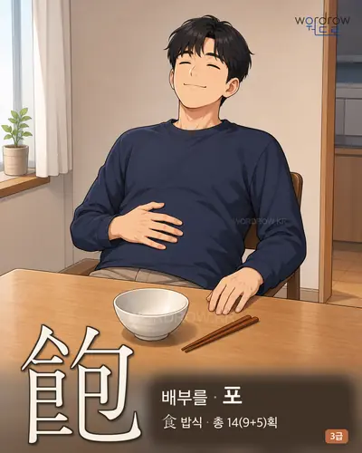 飽 (배부를 포) 썸네일