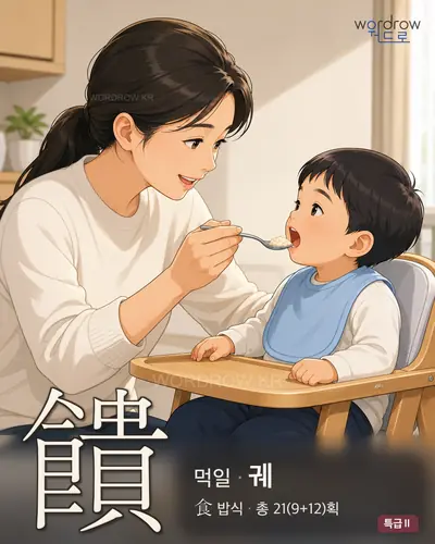 饋 (먹일 궤) - 특급Ⅱ 썸네일