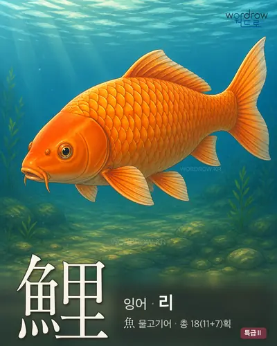 鯉 (잉어 리) - 특급Ⅱ 썸네일