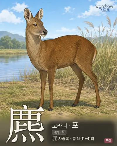 麃 (고라니 포) - 특급 썸네일